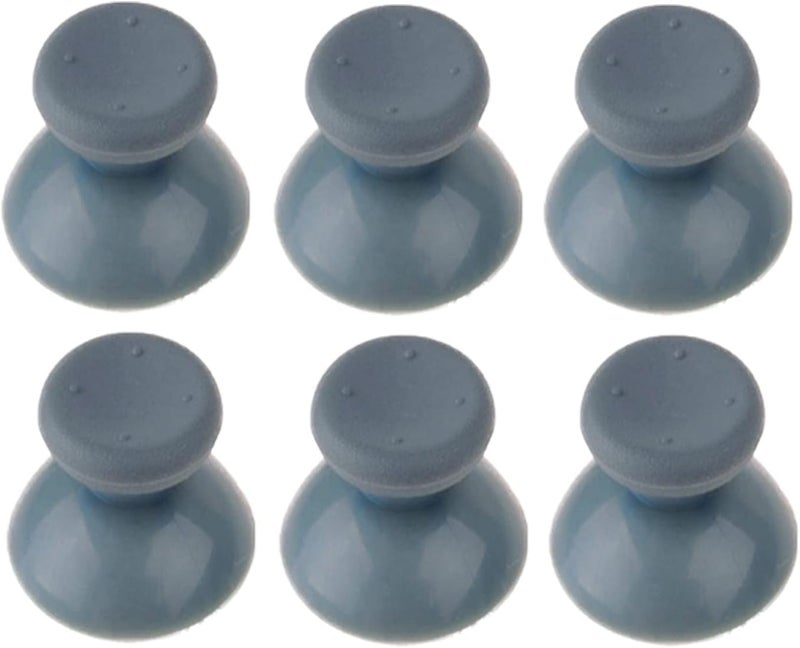 Flybxiya 6PCS Plastic Thumb Stick Joystick Caps Grips Covers Thumbsticks Replacement for Xbox 360 Controller Accessories (Gray) - Image 2